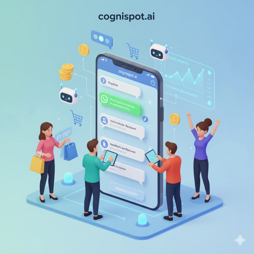 Shopify store using AI WhatsApp chatbot automation